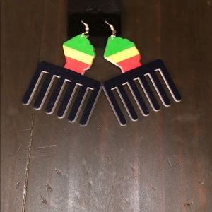 Afrocentric earrings